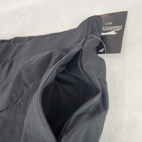 Slazenger Golf Women's Black Tech Pull On 4.5" Short XXL Hydro-Dri Pockets NEW - Picture 6 of 11