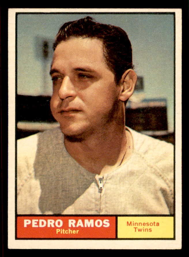 1961 TOPPS #528 PEDRO RAMOS TWINS NR-MT 542763 (KYCARDS)