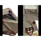 Gucci Sac à Dos Courier GG Supreme Toile Cordon Sac à Dos 473872 Beige Bla