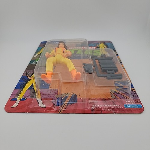 April O'Nei 10 Back NO PRESS Orange 1988 TMNT Teenage Ninja Turtles MOC Case - Bild 9 von 16