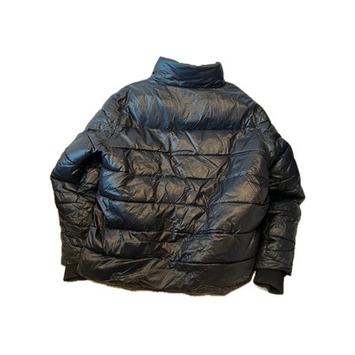 Guess Black Triangle Logo Puffy Jacket 111AN188 | eBay