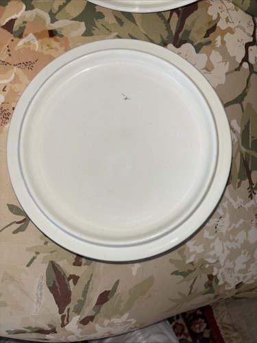 WUNDERSCHÖNE WM GRINDLEY GEMÜSE-SERVIERSCHALE MIT DECKEL! WEISS MIT GOLDRAND - Bild 5 von 10