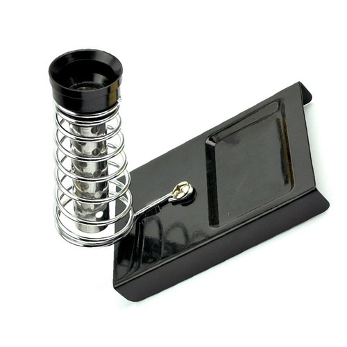 Electric Soldering Iron Stand Metal Holder with Sponge for Easy Maintenance - Picture 6 of 9