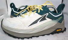 MENS ALTRA OLYMPUS 5 GREY / TEAL TRAIL RUNNING SHOES SIZE 11.5 AL0A7R6P2331