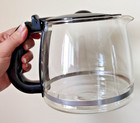 Genuine Morphy Richards spare glass jug with lid for coffee maker
