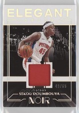 2019 Panini Noir Elegant Decor Rookie Jerseys 49/65 Sekou Doumbouya #ER-SKD 0r5l