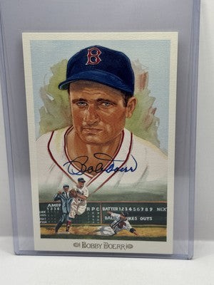 Bobby Doerr handsignierte Perez-Steele Postkarte 1989 Feier #13 /10.000