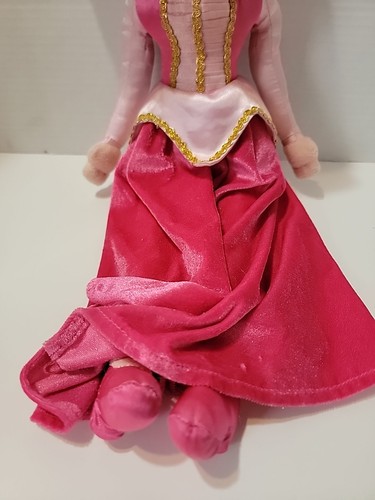Disney Store Sleeping Beauty Princess Aurora Plush Stuffed Doll Toy 20 Inches - Picture 3 of 8