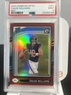 New Listing2024 Donruss Optic Chicago Caleb Williams Red PSA9 /125 No.201