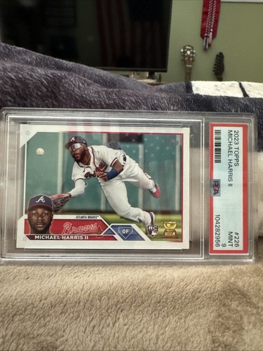 2023 Topps Series 1 - Michael Harris II #226 (RC) PSA 9