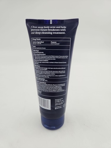 Curology Acne Body Wash 3.4 Fl Oz With Salicylic Acid & Tea Tree Oil Seal - Picture 2 of 4