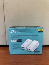 TP-Link AV2000 TL-PA9020P Kit - Powerline Ethernet Adapter with 2 Pass-Through