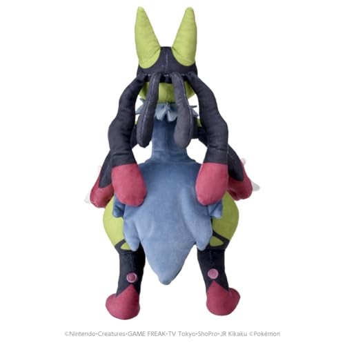 TAKARA TOMY Pokemon Plüschtier Gelb Mega Lucario - Bild 5 von 7