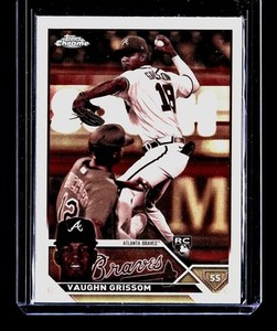2023 Topps Chrome Vaughn Grissom Sepia Refractors #48