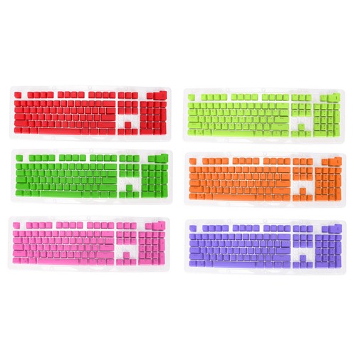 PBT Keycaps 106 Keys 2 Color Injection Molding OEM Height Light Transmission CB - Bild 9 von 40