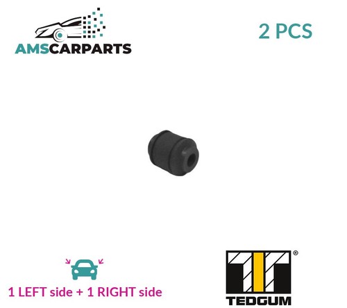 TOP STRUT MOUNTING CUSHION SET REAR UPPER LOWER TED37852 TEDGUM 2PCS NEW