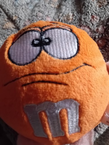 M&Ms Orange Plush, Small Soft Toy - Picture 8 of 14