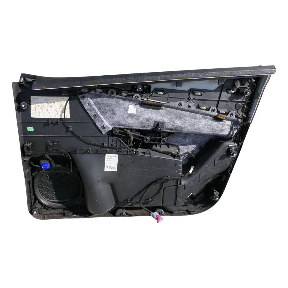 VW Passat 3C Variant 1x Türverkleidung Verkleidung Tür vorne links schwarz - Bild 2 von 4