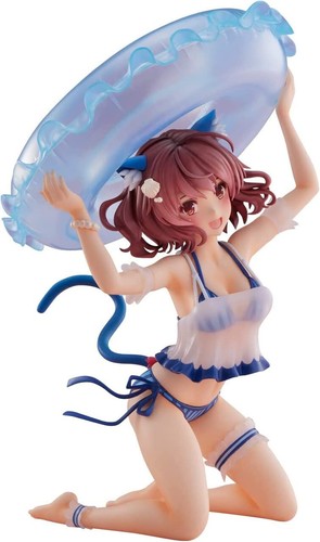 Illustrated by Kurehito Misaki "Nia Swimsuit Ver." Non-scale PVC&ABS Painted Com