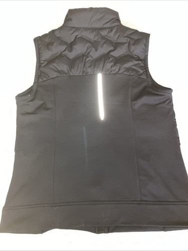 Women's Calia Cold Dash Run Vest Black Size Large MSRP $98 Insulated Panel - Picture 3 of 4