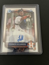 2025 Bowman - Chrome Prospect Autographs Jancel Villarroel #Cpa-Jv (AU, RC)