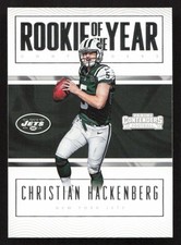 2016 Panini Contenders Christian Hackenberg Rookie of the Year Contenders #16