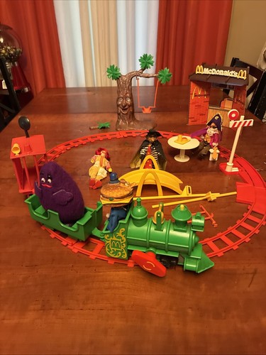 Vintage McDonald’s McDonaldland Train Playset Set Remco 1976 Playground