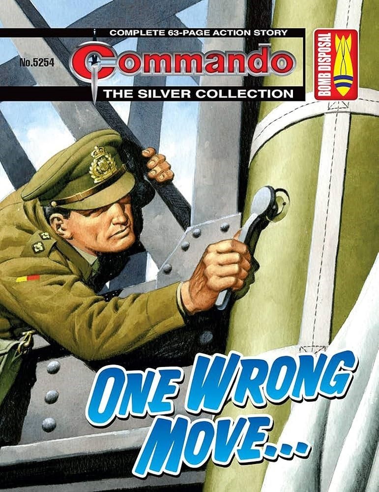 Commando Comics One Wrong Move 5254