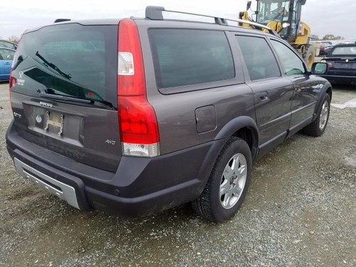 2006 VOLVO XC70 RIGHT PASSENGER SIDE FRONT DOOR HANDLE GRAY - Picture 5 of 6