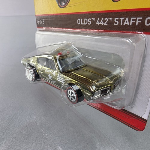 Hot Wheels RLC Neo Classics OLDS 442 STAFF CAR US ARMY Series 10 Limited 2011 - Picture 8 of 12