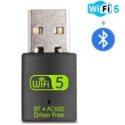 USB2.0 Bluetooth 5.0 2 in1 Dongle Bluetooth Wireless Network Card  Home Office