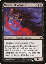 MTG English Malakir Bloodwitch NM Foil Zendikar