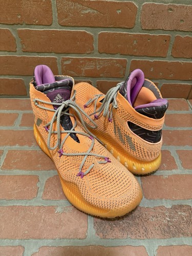 Adidas Crazy Explosive PrimeKnit Talla 13 Zapatos de Baloncesto Tenis GeoFit Naranja - Imagen 3 de 17