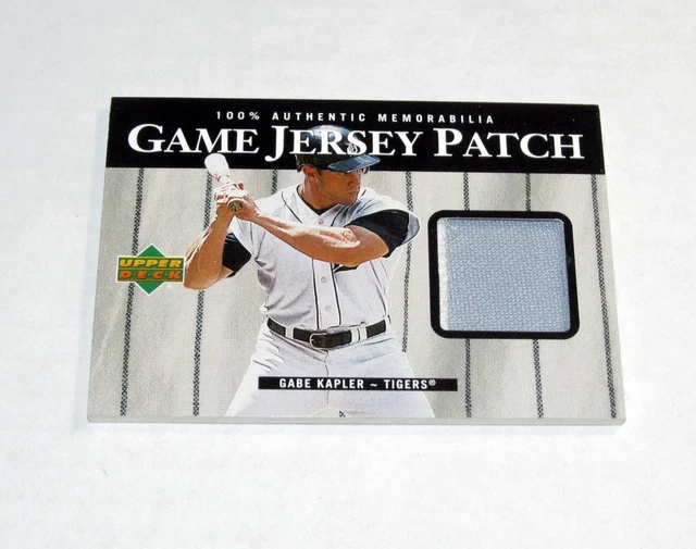 2000 Upper Deck Game Jersey Patch Gabe Kapler GU Patch Card  Rangers Impossible