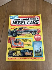 Vintage Auto World Model Cars Summer 1972 23rd Edition Slot Cars Model Kits