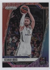 2024 Panini Prizm Turkish Airlines EuroLeague 25th Anniversary Dzanan Musa ux8