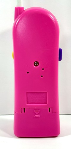 Vintage 1997 Mattel Barbie Walkie-Talkies Pink MODEL #BE100 TESTED WORKING!! EUC - Picture 6 of 14