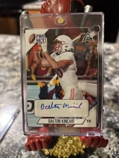 2021 Leaf Pro Set College - Autographs Dalton Kincaid #PS-DK2 (AU, RC)