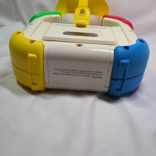 Lettore cassette culla primo tocco Fisher Price 1992 vintage RARO testato funzionante - Foto 12 di 17