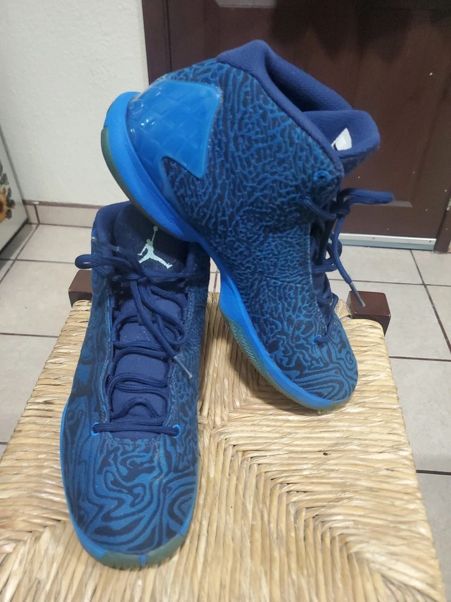 Nike Air Jordan Super.Fly 4 JCRD Men\'s Size 10 US Shoes Blue Basketball. Jordan Super.Fly 4 JCRD Blue for Sale | Authenticity  main image 2
