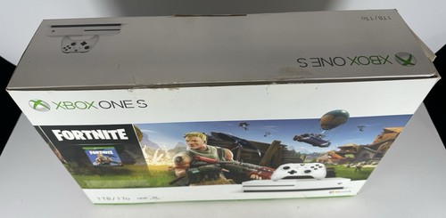 MICROSOFT XBOX ONE S 1TB FORTNITE GAME CONSOLE BUNDLE CIB *TESTED & WORKING* - Picture 3 of 7