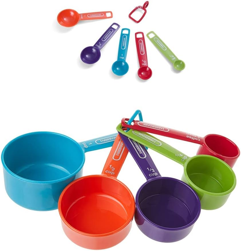 Farberware Professional Plastic Measuring Spoons, Set of 5, Colors May Vary & Fa - Picture 8 of 12