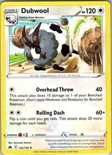 Dubwool 122/159 Normal Rare Crown Zenith NM