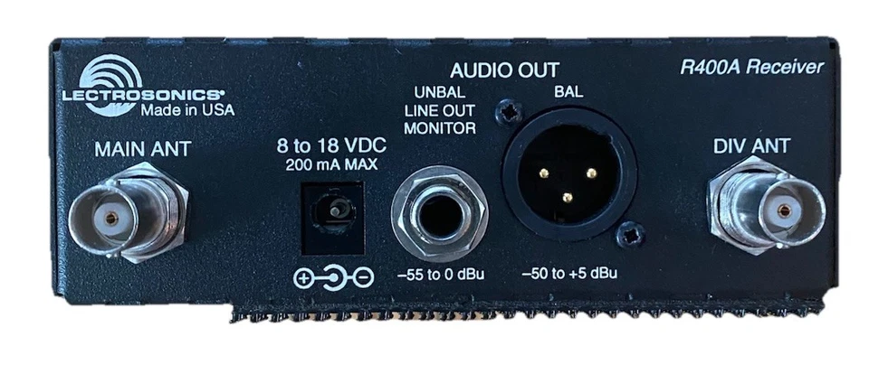 Lectrosonics R400A UHF Receiver 614.4 - 639.9MHZ - Image 3 of 4