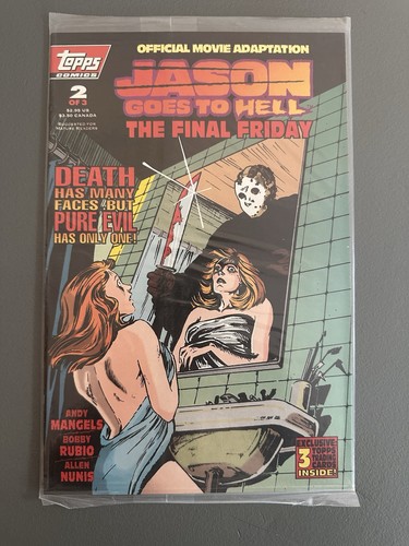 Jason Goes to Hell The Final Friday #2 (1993) Sealed with Cards NM