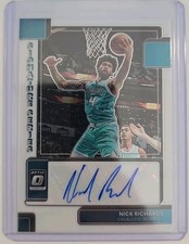 2022-23 Panini Donruss Optic Nick Richards #SS-NRI Signature Series Auto
