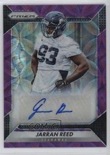 2016 Panini Prizm Rookie Purple Scope /99 Jarran Reed #RA-JRD Auto RC