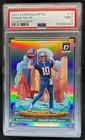 2024 Donruss Optic Drake Maye Downtown! RC SSP #13 Patriots PSA 9
