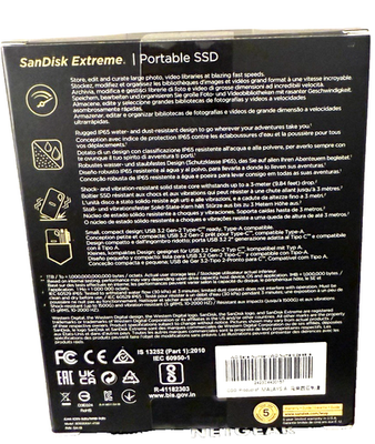 SanDisk Extreme V2 4TB USB-C Portable External SSD (SDSSDE61