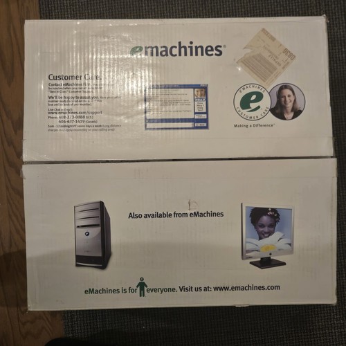 eMachines eView 17f3 Color 17" Retro Gaming Monitor Open Box READ - Picture 3 of 7